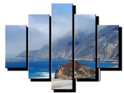 5 dielny obraz kamenný ostrovček-Viac dielny obraz-moderne obrazy na stenu