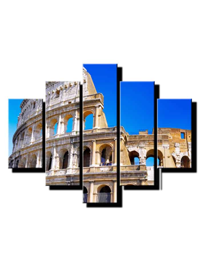 5 dielny obraz koloseum-Viac dielny obraz-moderne obrazy na stenu
