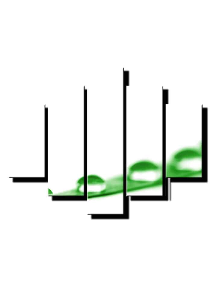 5 dielny obraz kvapky na trave detail-Viac dielny obraz-Moderne obrazy na stenu-Obraz na stenu