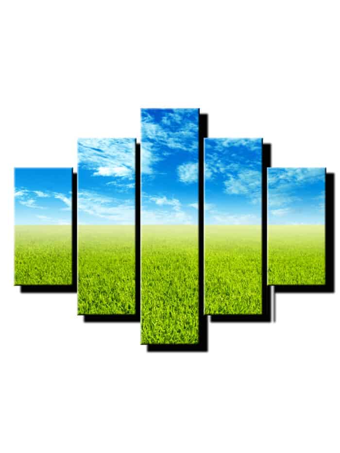 5 dielny obraz letna krajina-Viac dielny obraz-moderne obrazy na stenu