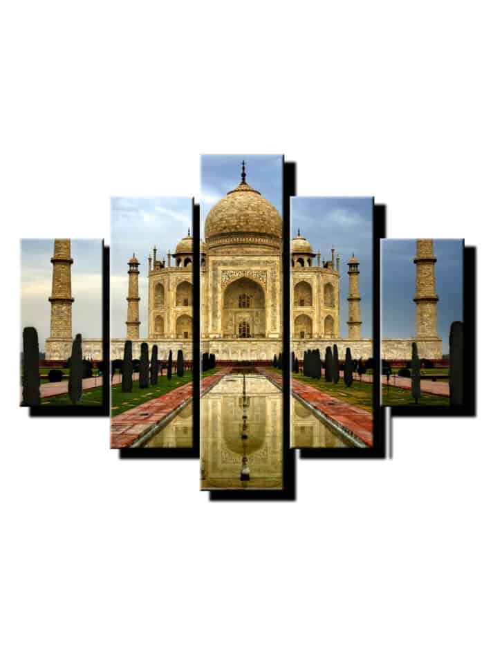 5 dielny obraz letná záhrada-Viac dielny obraz-moderne obrazy na stenu