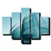 5 dielny obraz mrakorap skleneny-Viac dielny obraz-Moderne obrazy na stenu-Obraz na stenu