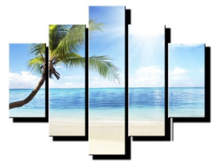 5 dielny obraz piesocna plaz-Viac dielny obraz-moderne obrazy na stenu