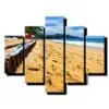 5 dielny obraz piesocna plaz-Viac dielny obraz-moderne obrazy na stenu