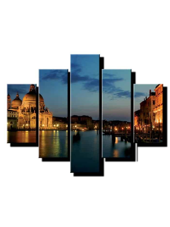 5 dielny obraz podvečer v benátkách-Viac dielny obraz-moderne obrazy na stenu