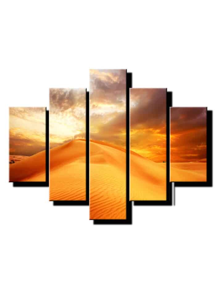 5 dielny obraz pust-Viac dielny obraz-moderne obrazy na stenu