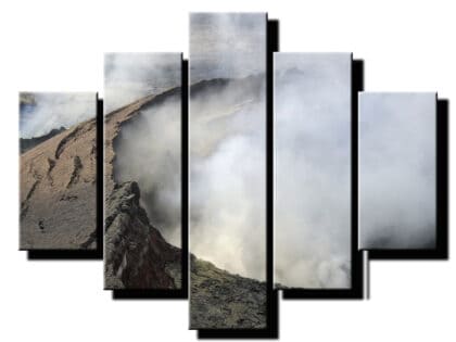 5 dielny obraz sopečná hmla-Viac dielny obraz-moderne obrazy na stenu