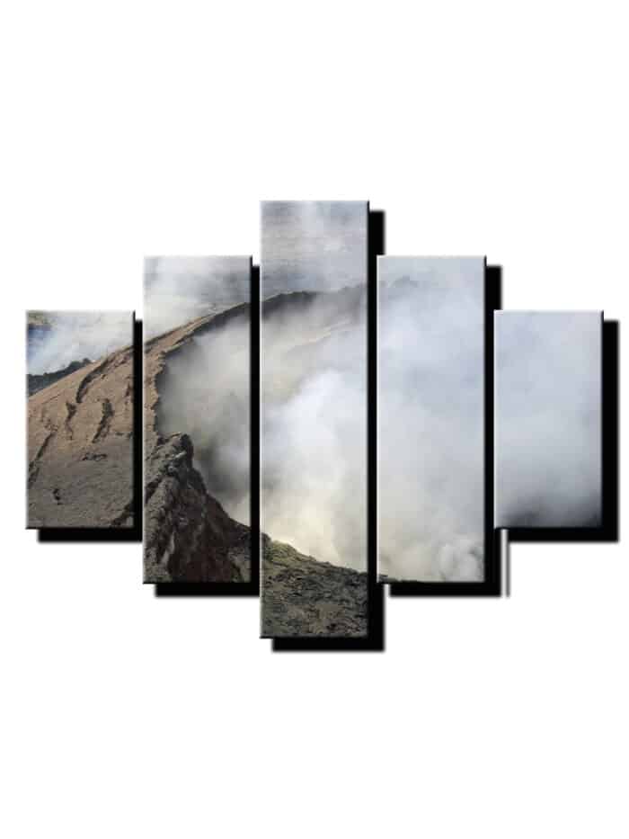 5 dielny obraz sopečná hmla-Viac dielny obraz-moderne obrazy na stenu