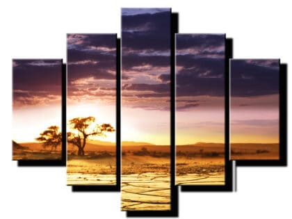 5 dielny obraz sucha zem detail-Viac dielny obraz-moderne obrazy na stenu
