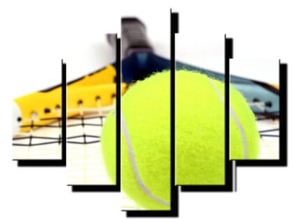 5 dielny obraz tenisova lopticka-Viac dielny obraz-moderne obrazy na stenu