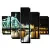 5 dielny obraz tower bridge londyn-Viac dielny obraz-Moderne obrazy na stenu-Obraz na stenu
