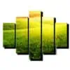 5 dielny obraz trava v prirode-Viac dielny obraz-moderne obrazy na stenu