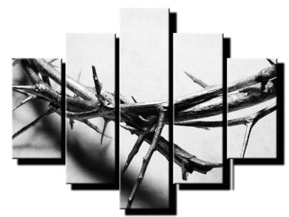5 dielny obraz trnkovy konar-Viac dielny obraz-Moderne obrazy na stenu-Obraz na stenu