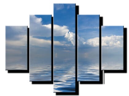 5 dielny obraz vyhlad na oblaky-Viac dielny obraz-moderne obrazy na stenu