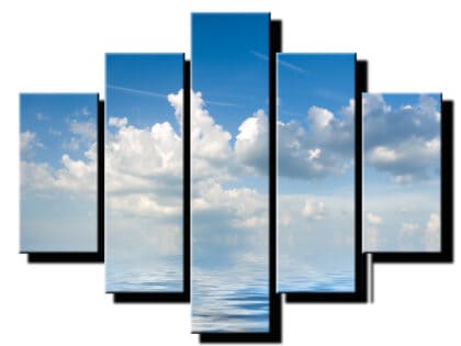 5 dielny obraz vyhlad na oblohu-Viac dielny obraz-moderne obrazy na stenu