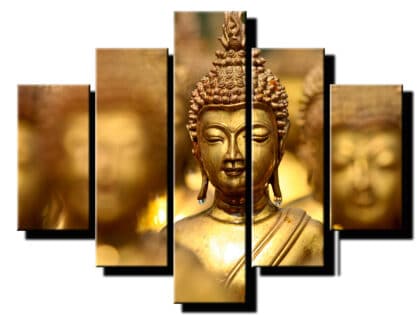 5 dielny obraz zlata soska detail-Viac dielny obraz-moderne obrazy na stenu