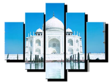 5 diely obraz letné sídlo-Viac dielny obraz-moderne obrazy na stenu