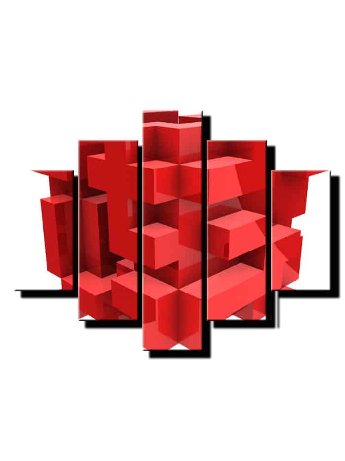 5dielny obraz abstrakt-viac dielny obraz-onlinefotka