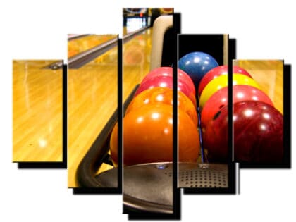 5dielny obraz bowling-viac dielny obraz-moderne obrazy na stenu