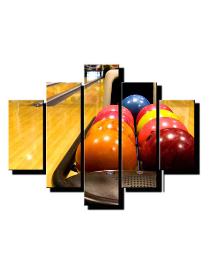 5dielny obraz bowling-viac dielny obraz-moderne obrazy na stenu