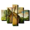 5dielny obraz mlyn v prirode-viac dielny obraz-onlinefotka