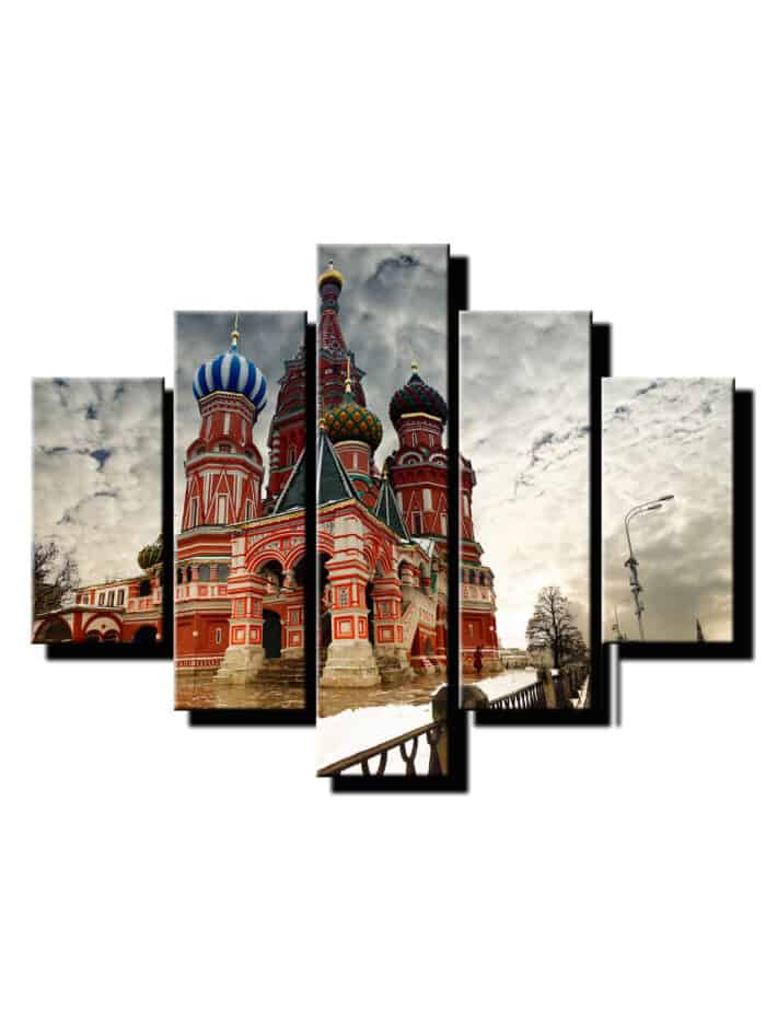 5dielny obraz moskva-viac dielny obraz-onlinefotka