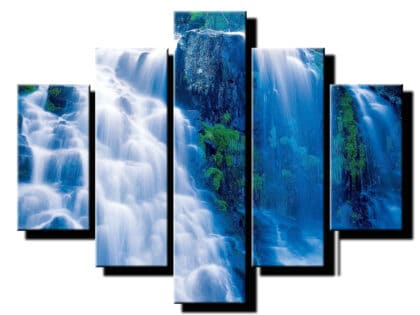 5dielny obraz vodopady-viac dielny obraz-onlinefotka