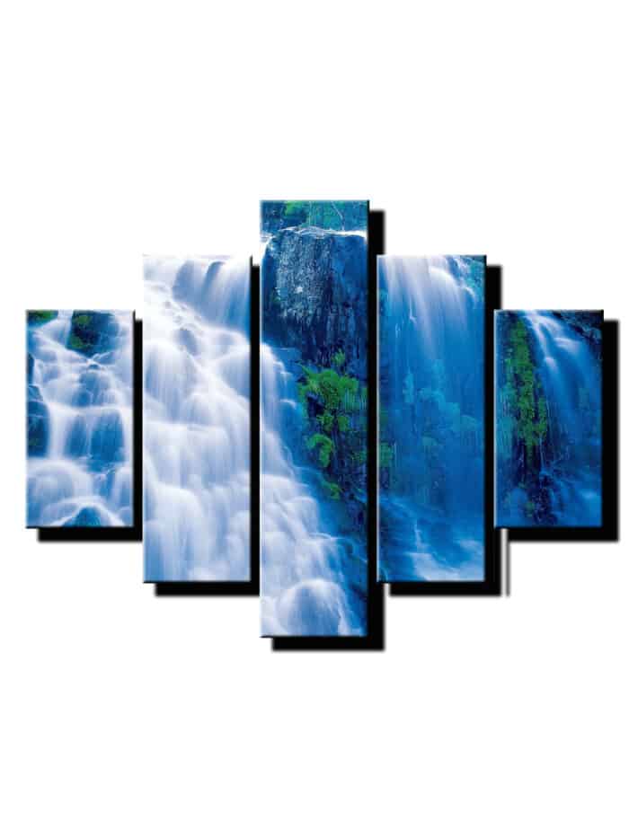 5dielny obraz vodopady-viac dielny obraz-onlinefotka