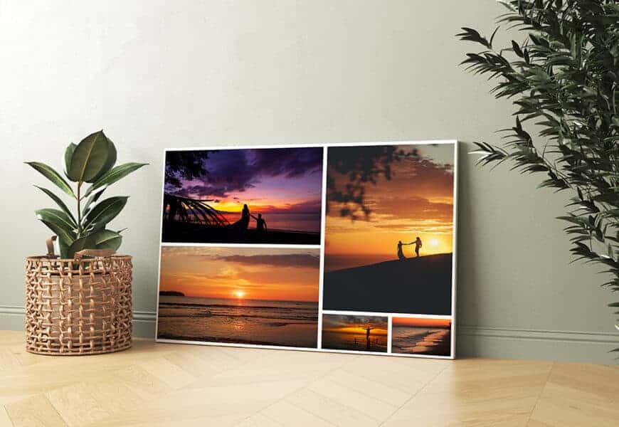 Originálne darčeky-koláž na plátno s vlastnými fotkami-Ako si vytvroit kolaz na platno z fotiek-Onlinefotka.sk