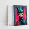 Catwoman - obraz na plátne v pop-art štýle