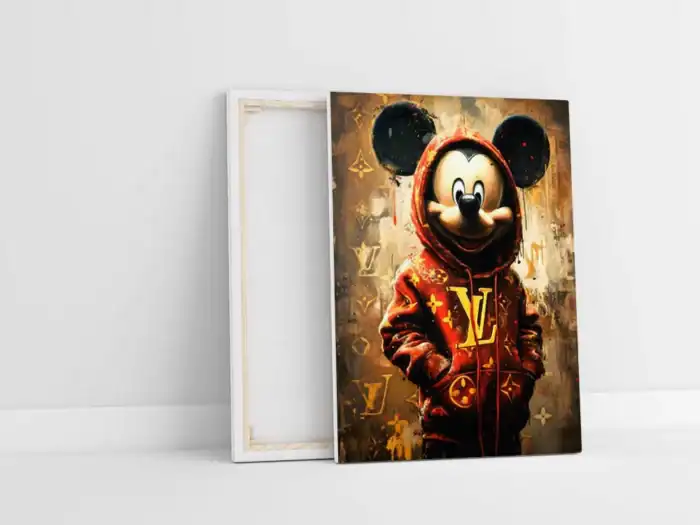 Obraz na plátne-Mickey v LV mikine-Fotka na plátno-Onlinefotka.sk
