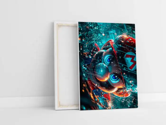 Obraz na plátne-Super Mario v akcii