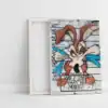 Obraz na plátne-Wile E. Coyote zadržaný v akcii-Fotka na plátno-Onlinefotka.sk